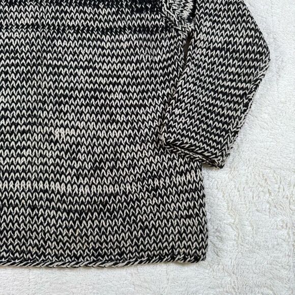 Vintage 80s Margaret O’Leary Men’s Thick Cable Knit Crewneck Sweater - Picture 2 of 7